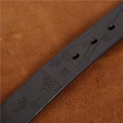 Leather belt W3501